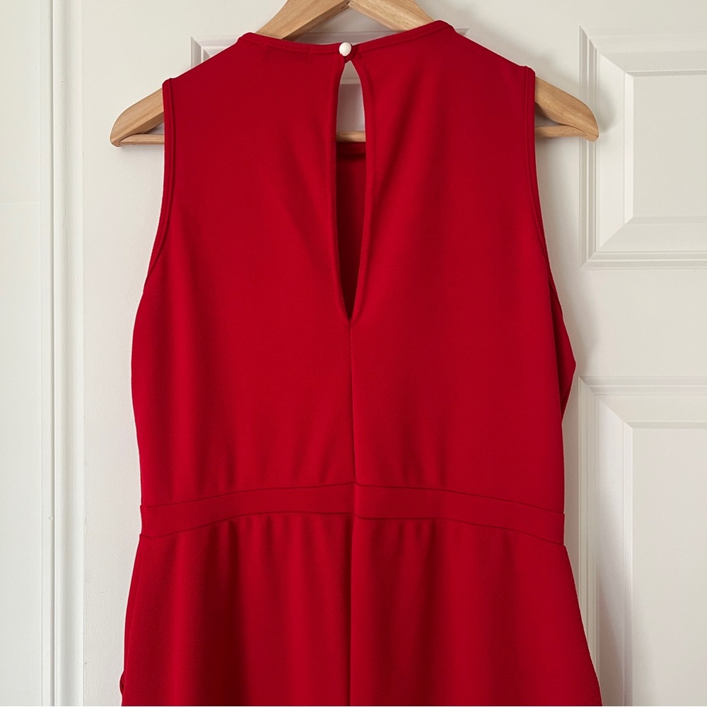 Boohoo Red Sleeveless Jumpsuit - Picture 6 of 10